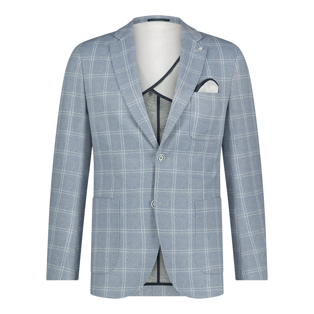 Frost Windowpane Blazer BLUE INDUSTRY